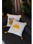 2'li Set Püsküllü Punch Panç Nakışlı Kırlent Kılıfı 001 43 x 43 cm 3