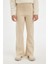 Kız Çocuk Flare Fit İspanyol Paça Basic Düz Triko Pantolon A6029A824WN 1