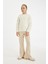 Kız Çocuk Flare Fit İspanyol Paça Basic Düz Triko Pantolon A6029A824WN 2