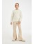 Kız Çocuk Flare Fit İspanyol Paça Basic Düz Triko Pantolon A6029A824WN 4
