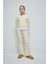 Kız Çocuk Flare Fit İspanyol Paça Basic Düz Triko Pantolon A6029A824WN 2