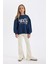 Kız Çocuk Flare Fit İspanyol Paça Basic Düz Triko Pantolon A6029A824WN 4