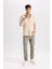 Yazlık Gabardin Chino Kanvas Pantolon Slim Fit Dar Kesim Dar Paça Cepli B2089AX25SP 7