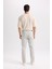 Yazlık Gabardin Chino Kanvas Pantolon Slim Fit Dar Kesim Dar Paça Cepli B2089AX25SP 7