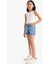 Kız Çocuk Jean Şort B5037A825SM 3