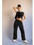 Fit Standart Boy Paraşüt Pantolon Oversize Geniş Kalıp Çift Cepli B6367AX23WN 3