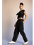 Fit Standart Boy Paraşüt Pantolon Oversize Geniş Kalıp Çift Cepli B6367AX23WN 4