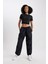 Fit Standart Boy Paraşüt Pantolon Oversize Geniş Kalıp Çift Cepli B6367AX23WN 6