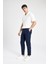 Jogger Pantolon Düz Paça Her Yöne Esneyen Cepli B7520AX24SP 4