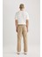 Gabardin Pantolon Rustik Loose Fit Cepli Düz Paça B8565AX23WN 7