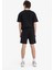 Slim Fit Dar Kesim Dar Paça Basic Düz Şort B8674AX25SP 6