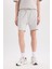 Slim Fit Dar Kesim Dar Paça Basic Düz Şort B8674AX25SP 1