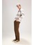 Gabardin Pantolon Wide Leg Düz Paça Cepli B9365AX23WN 4