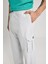 Fit Sporcu Jogger Eşofman Altı Standart Fit Kargo Cepli Dokuma Beli Paçası Lastikli C0043AX24SP 6