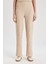 Bürümcük Pantolon Wide Leg Geniş Bol Paça Esnek Belli C0200AX24SP 1