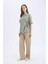 Bürümcük Pantolon Wide Leg Geniş Bol Paça Esnek Belli C0200AX25SP 4