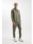 Fit Sporcu Jogger Eşofman Altı Slim Fit Dar Kesim Skuba Dalgıç Kumaş Standart Paça C0485AX24AU 3