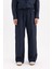 Kargo Fit Esnek Belli Cepli Bağcıklı Poplin Palazzo Pantolon C2148AX24SP 1