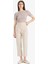 Carrot Fit Crop Kumaş Pantolon Fermuarlı Yüksek Bel Dar Paça C2466AX25SP 4