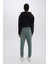 Fit Sporcu Jogger Eşofman Altı Standart Fit Basic Düz Cepli Beli Paçası Lastikli D3742AX24WN 5