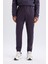Fit Sporcu Jogger Eşofman Altı Standart Fit Basic Düz Cepli Beli Paçası Lastikli D3742AX24WN 1