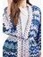 Relax Fit Desenli Kuşaklı Kimono D5443AX25SP 7