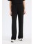 Wide Leg Geniş Paça Eşofman Altı Beli Lastikli Cepli Basic Düz D3759AX25SP 1