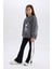 Kız Çocuk Standart Boy İspanyol Paça Basic Düz Tayt D3888A824WN 2
