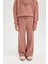 Kız Çocuk Wide Leg Geniş Bol Paça Beli Lastikli Eşofman Altı D3974A824WN 1