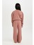 Kız Çocuk Wide Leg Geniş Bol Paça Beli Lastikli Eşofman Altı D3974A824WN 6