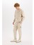 Regular Fit Jogger Eşofman Altı Basic Düz Kargo Cepli Lastikli Paça D5252AX25SP 2