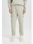Regular Fit Jogger Eşofman Altı Basic Düz Kargo Cepli Lastikli Paça D5252AX25SP 1