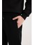 Slim Fit Dar Kesim Fermuar Cepli Pike Eşofman Altı D5258AX25SP 6