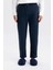 Lacivert Eşofman Altı Slim Fit Dar Kesim Fermuarlı Basic Düz Paça D6091AX24AU 1