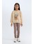 Kız Çocuk Standart Boy Baskılı Tayt D6550A824WN 3