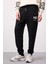 Fit NBA Wordmark Kalın Jogger Eşofman Altı Sporcu Standart Fit Cepli Lastikli Paça D6576AX25SP 1