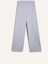 Straight Fit Beli Lastikli Eşofman Altı Uzun Boy Cepli Basic Düz D6667AX25SP 8