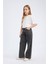 Kız Çocuk Wide Leg Geniş Bol Paça Pamuklu Jean Pantolon D7094A825SM 2