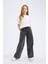 Kız Çocuk Wide Leg Geniş Bol Paça Pamuklu Jean Pantolon D7094A825SM 3