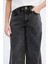 Kız Çocuk Wide Leg Geniş Bol Paça Pamuklu Jean Pantolon D7094A825SM 5