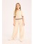 Kız Çocuk Wide Leg Geniş Paça Pamuklu Trousers D7098A825SM 2