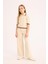 Kız Çocuk Wide Leg Geniş Paça Pamuklu Trousers D7098A825SM 4