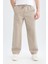 %100 Pamuk Bol Rahat Kesim Wide Leg Geniş Paça Yazlık Keten Görünümlü Pantolon D7285AX25SP 1