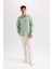 Regular Fit Normal Kesim Yazlık Düz Paça Chino Kanvas Pantolon D7349AX25SP 7