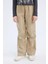 Kız Çocuk Beli Lastikli Düz Paça Paraşüt Pantolon D7605A825SM 1
