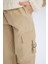 Kız Çocuk Paraşüt Kargo Jogger Paça Pamuklu Pantolon D7608A825SP 5