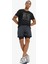 fit Slim Fit Dar Kesim Sporcu Taytlı Dokuma ŞORT D7809AX25SP 5