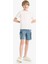 Erkek Çocuk Jean Şort D8566A825SM 3
