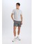 Defactofit Nba Brooklyn Nets Standart Fit Sporcu Kısa Paça ŞORT D8620AX25SP 2