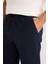 Jogger Beli Bağcıklı Cepli Düz Paça Pantolon D8639AX24AU 5